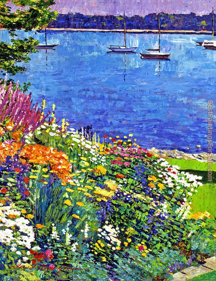 David Lloyd Glover Sailboat Bay Garden